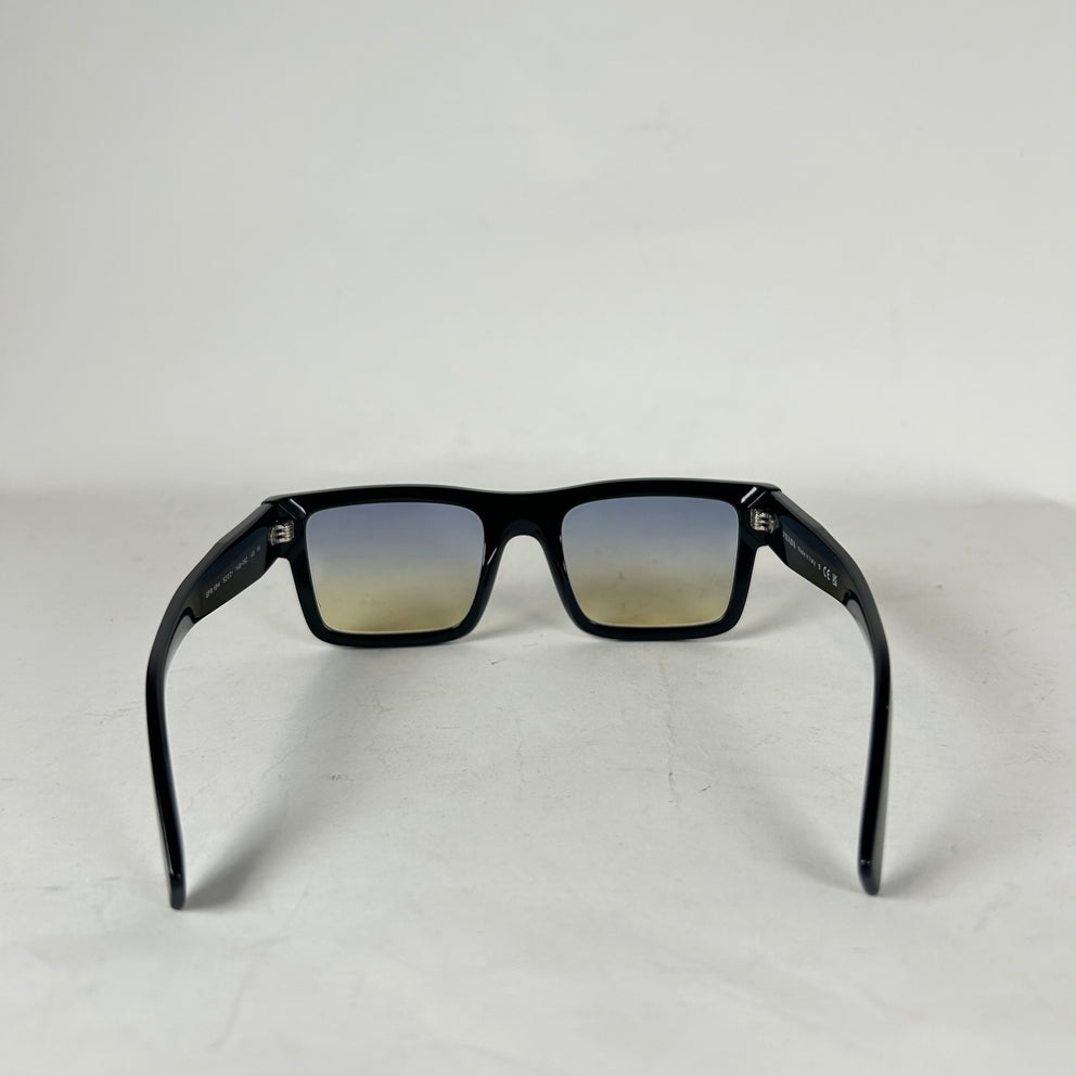 Prada Black Square Gradient Sunglasses