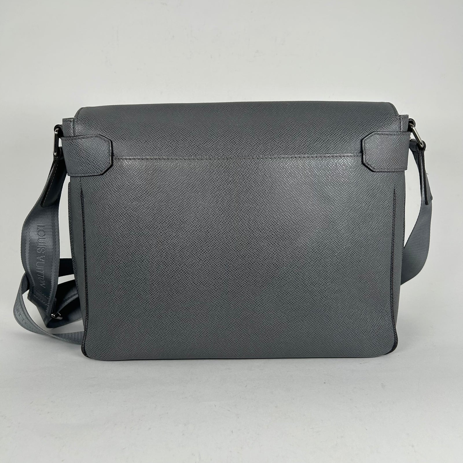 Louis Vuitton Grey Messenger Bag
