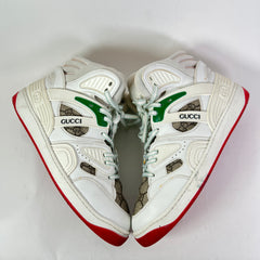 Gucci Monogram Basket High-Top Sneakers