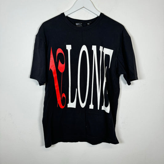 Vlone x Palm Angels Black/Red Tee Size S