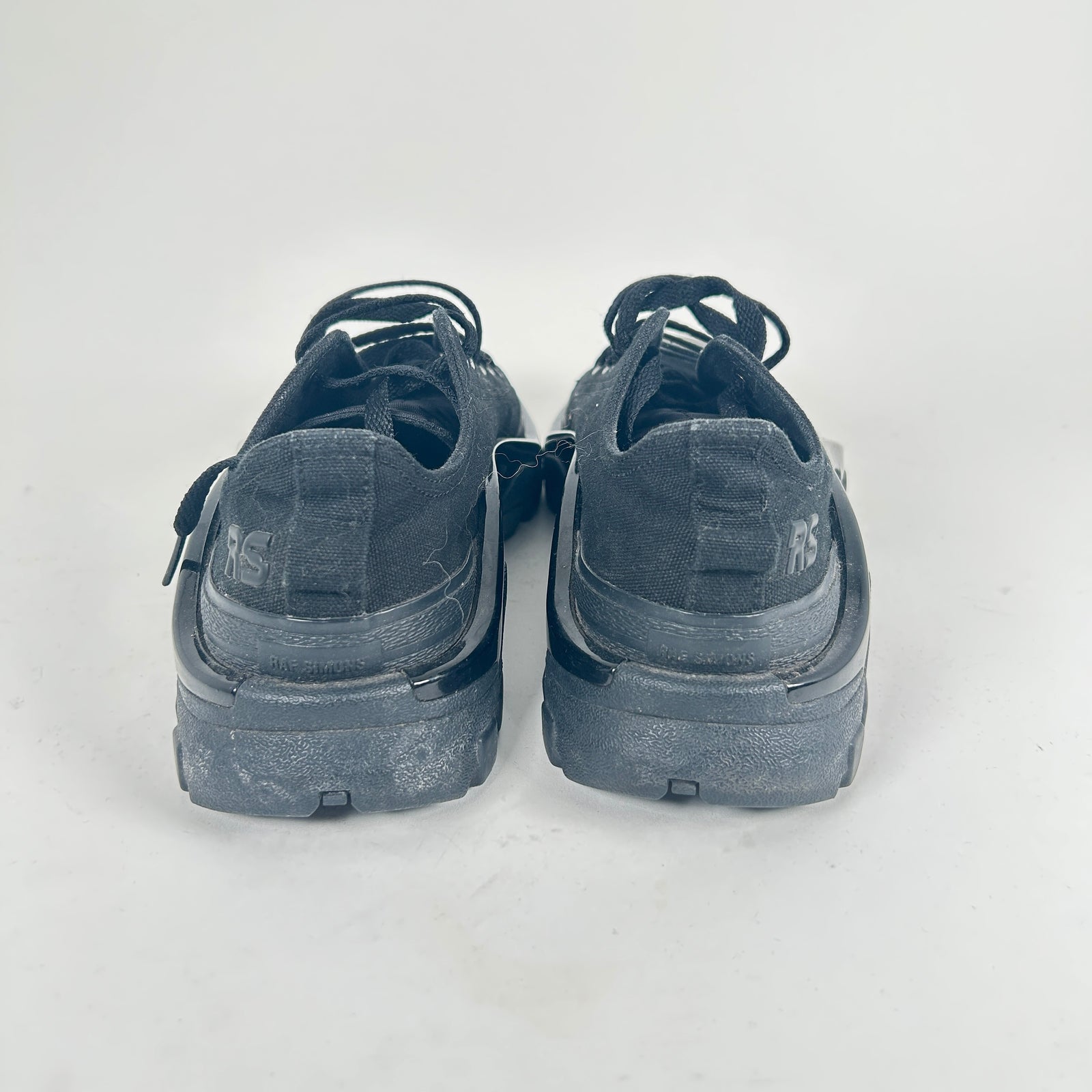 Raf Simons Black Low Tops