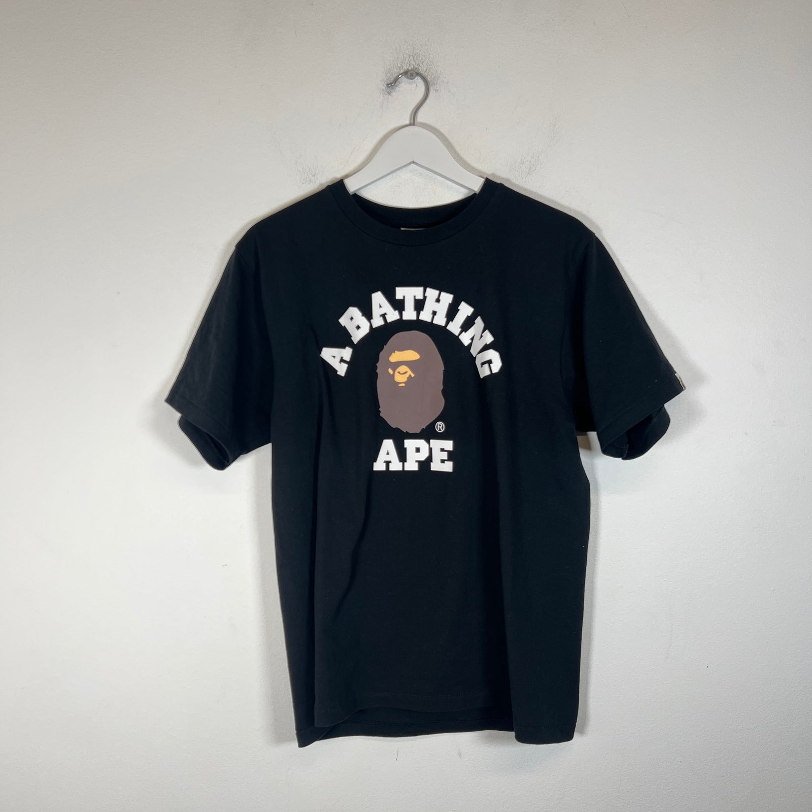 Bape Black Ape Head T-Shirt Size M