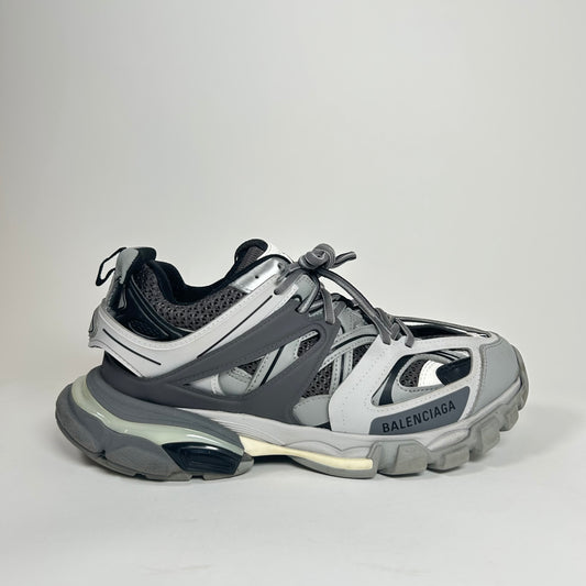 Balenciaga Grey LED Track Sneakers Size 41