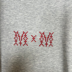 Maison Margiela Grey MM Embroidered Tee Size M