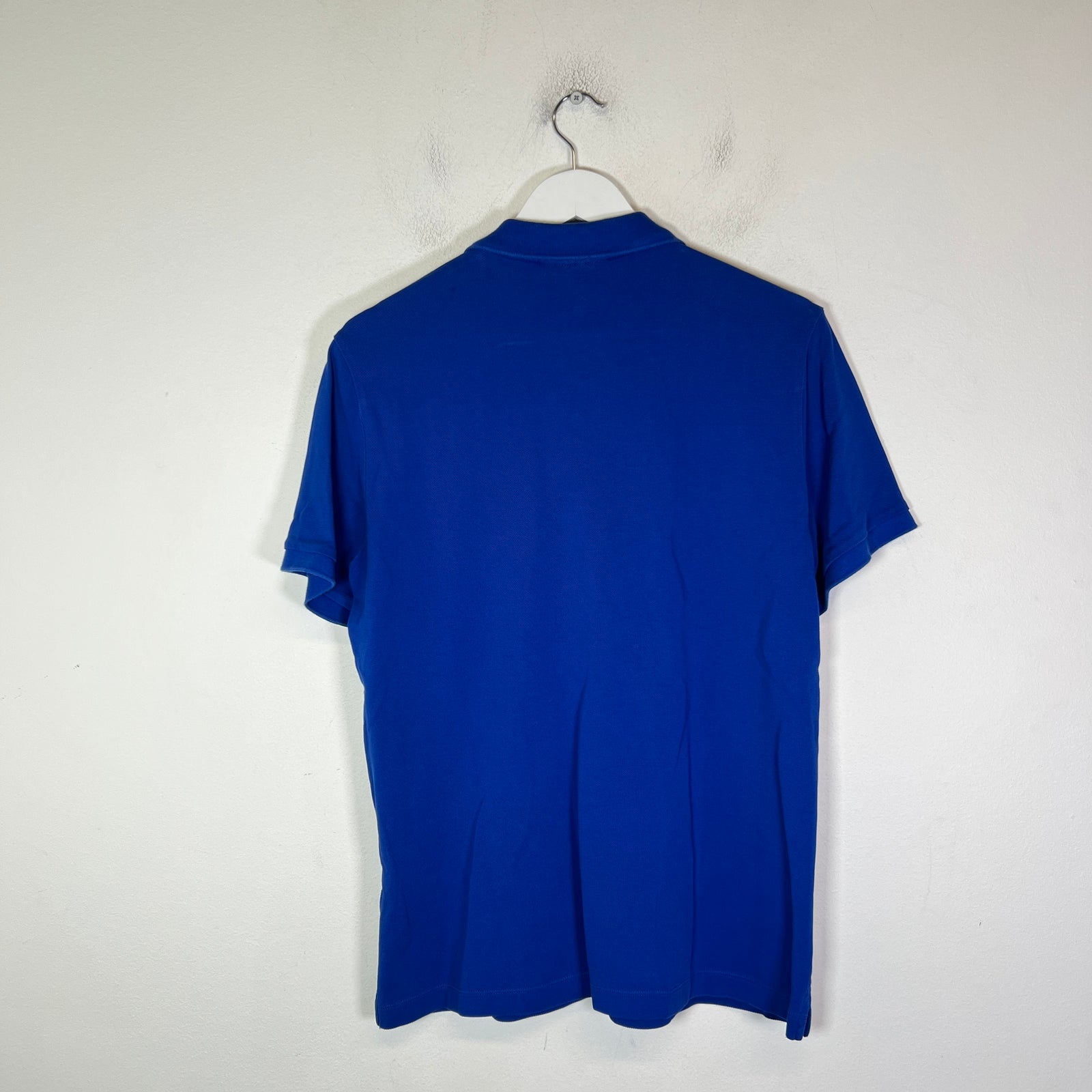 Burberry Blue Check Polo Shirt