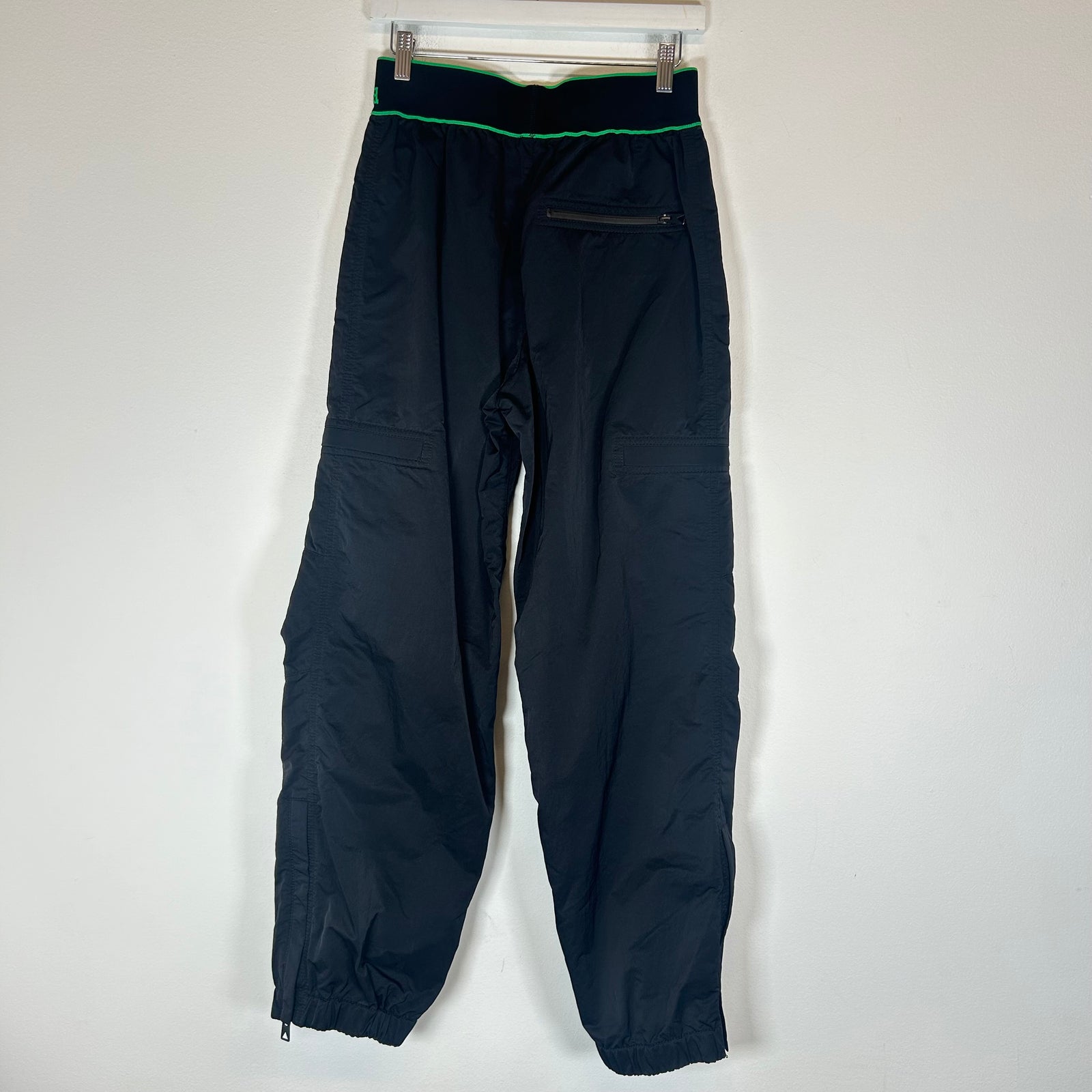 Bottega Veneta Black Multi Pocket Nylon Joggers