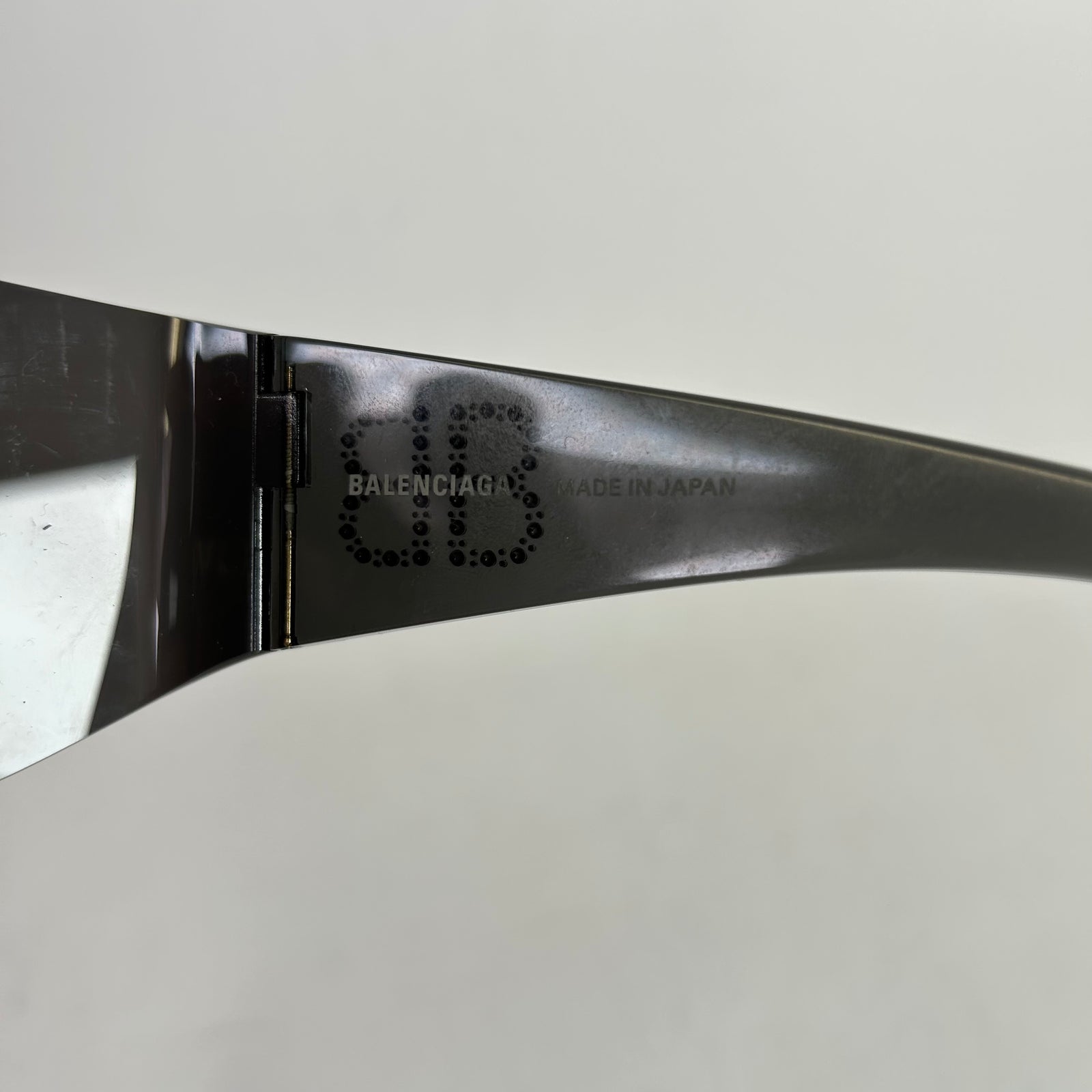 Balenciaga BB0122S Cat Eye Studded Sunglasses