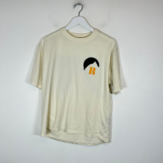 Rhude White Moonlight Logo T-Shirt Size S
