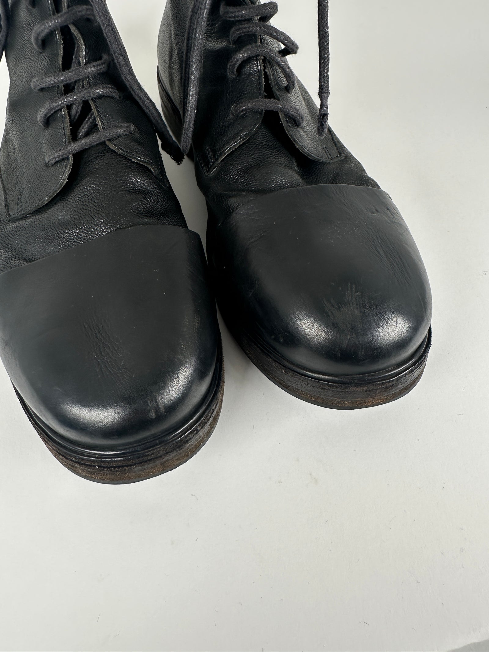 Marsell Leather Toe Cap Boot Size 42