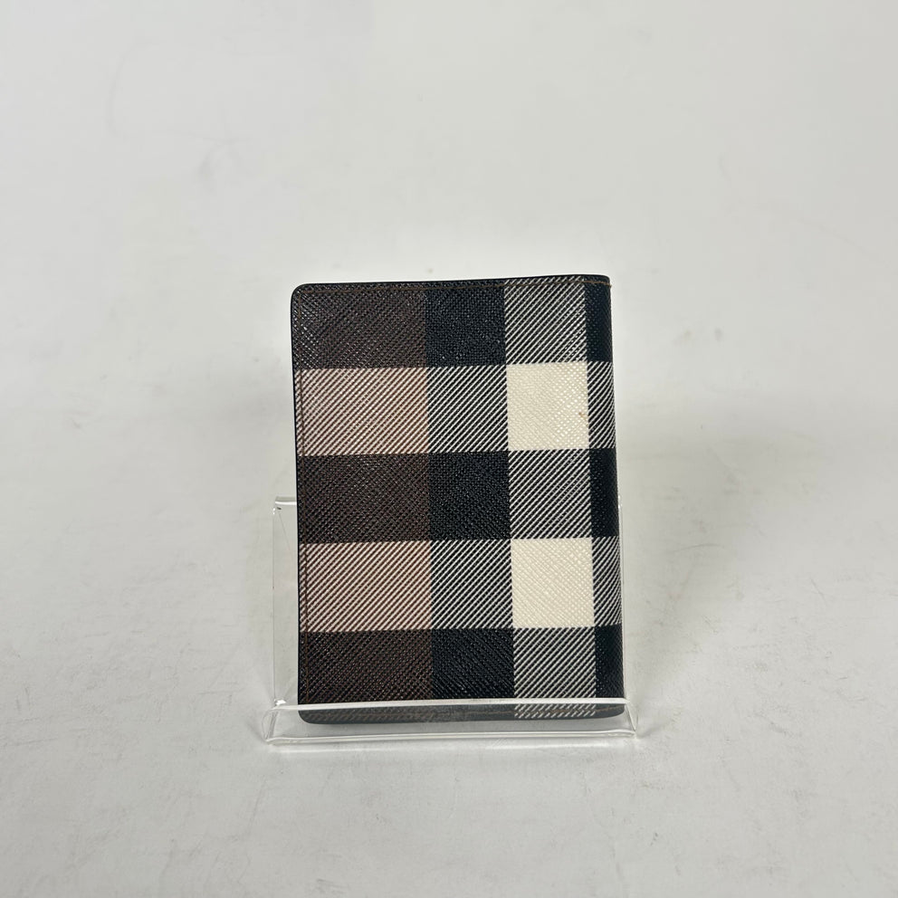 Burberry Brown Patter Bi-Fold Wallet