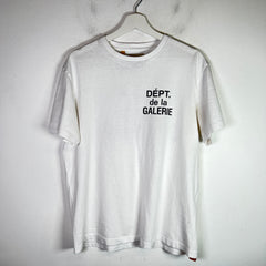 Gallery Dept White French Logo T-Shirt Size M