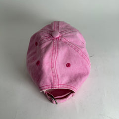 Acne Studios Pink Bubble Logo Cap