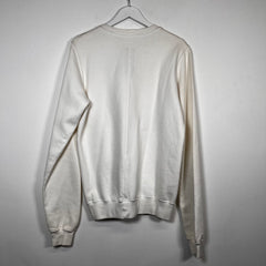 Rick Owens White Felpa Crewneck