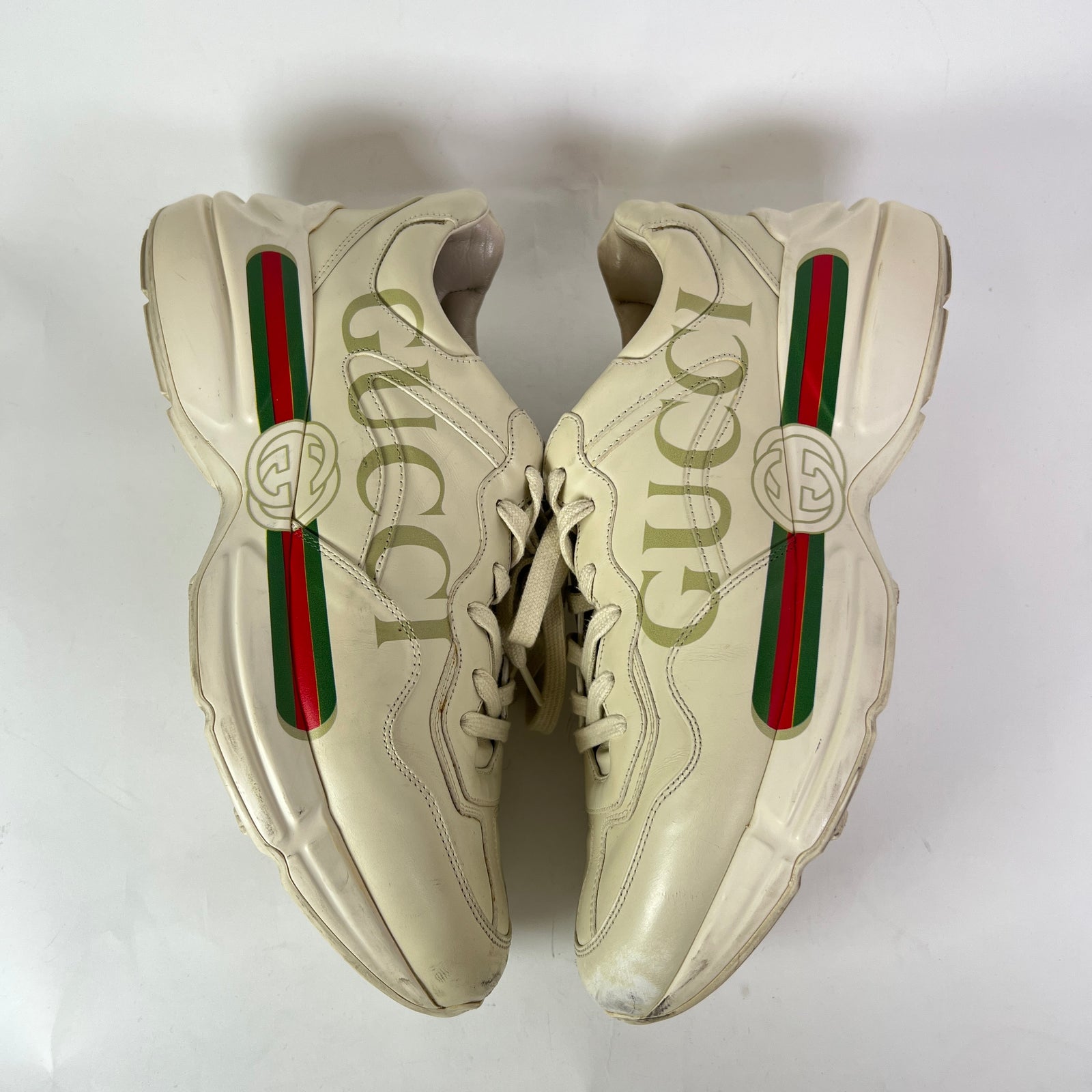 Gucci Vintage Web Logo Rhyton Sneaker
