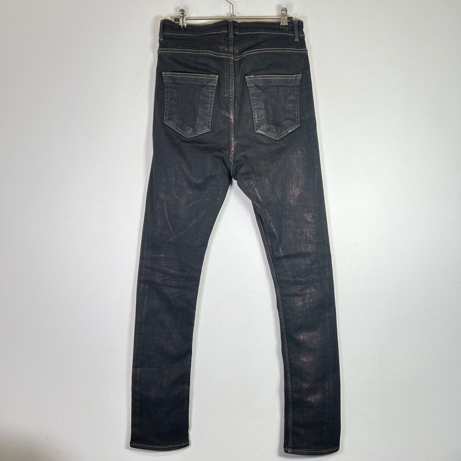 Rick Owens DRKSHDW FW20 Bruise Detroit Cut Denim Jeans