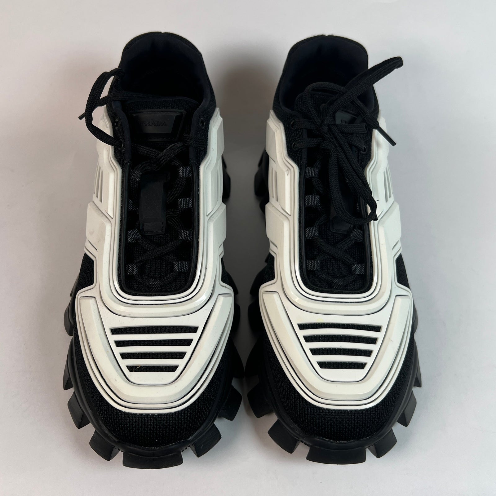 Prada White/Black Cloudbust Sz 8