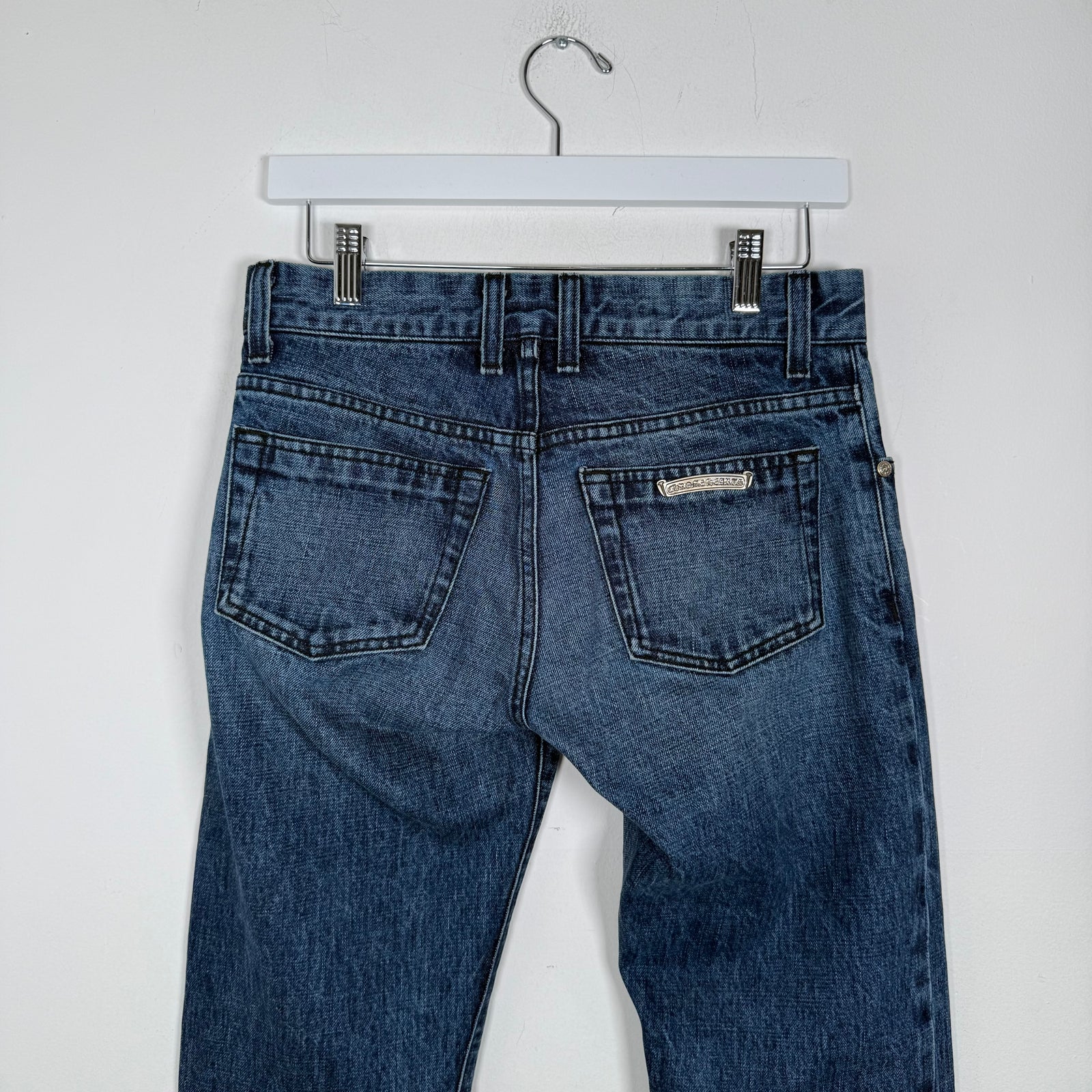Chrome Hearts 'Richard Stark' Blue Bootcut Denim Size 29