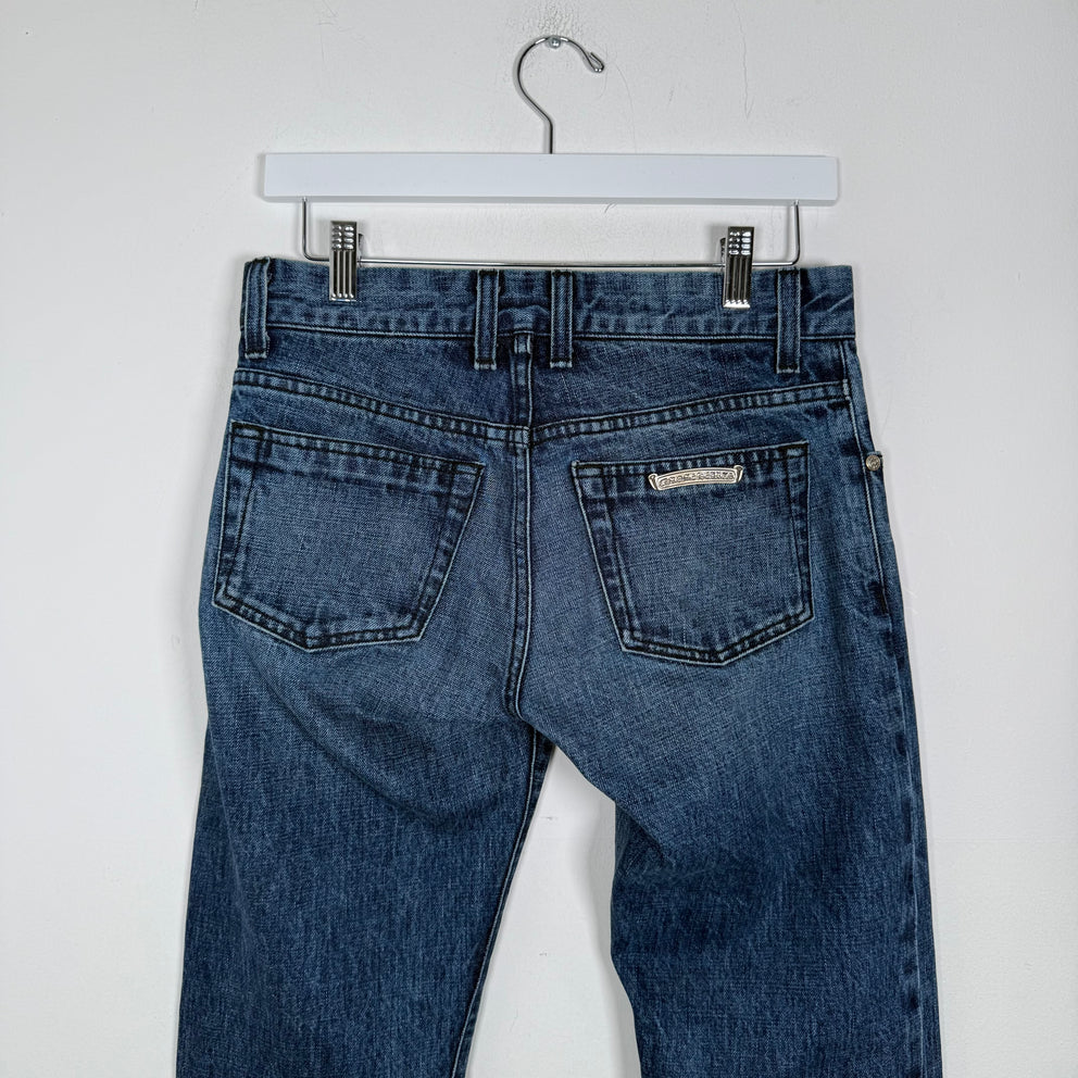 Chrome Hearts 'Richard Stark' Blue Bootcut Denim Size 29
