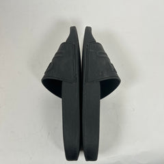 Gucci Black Logo Slides Size 34