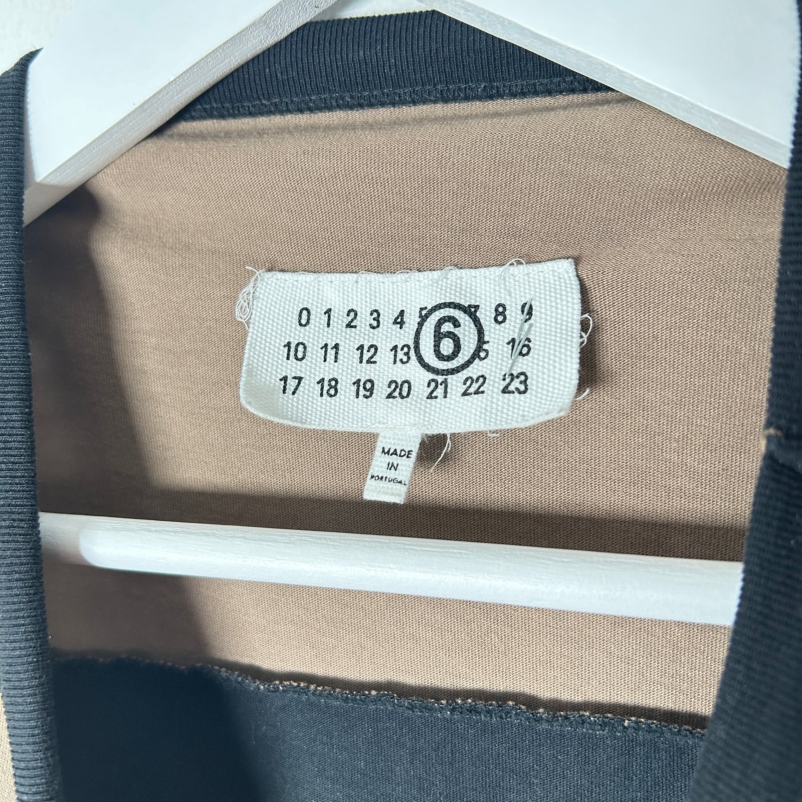 Maison Margiela Six Colorblock Longsleeve Size L