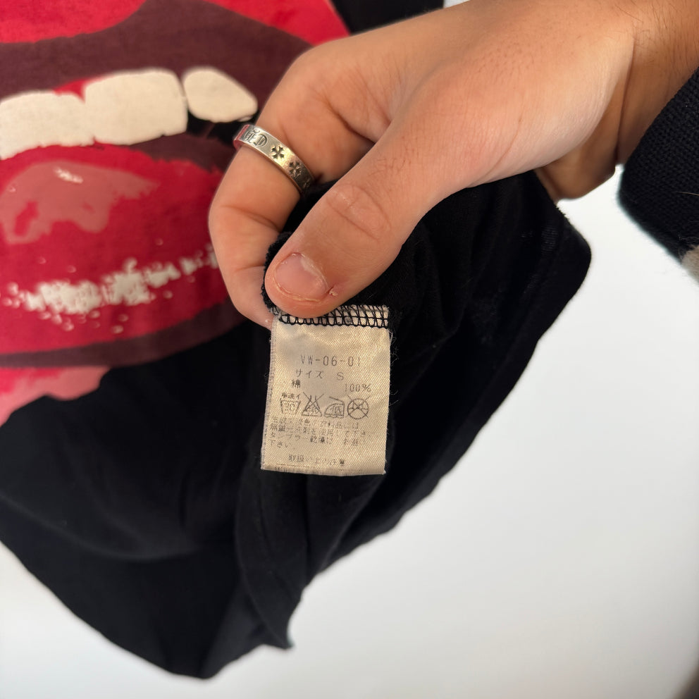 Vivienne Westwood Black World Tour T-shirt Size S
