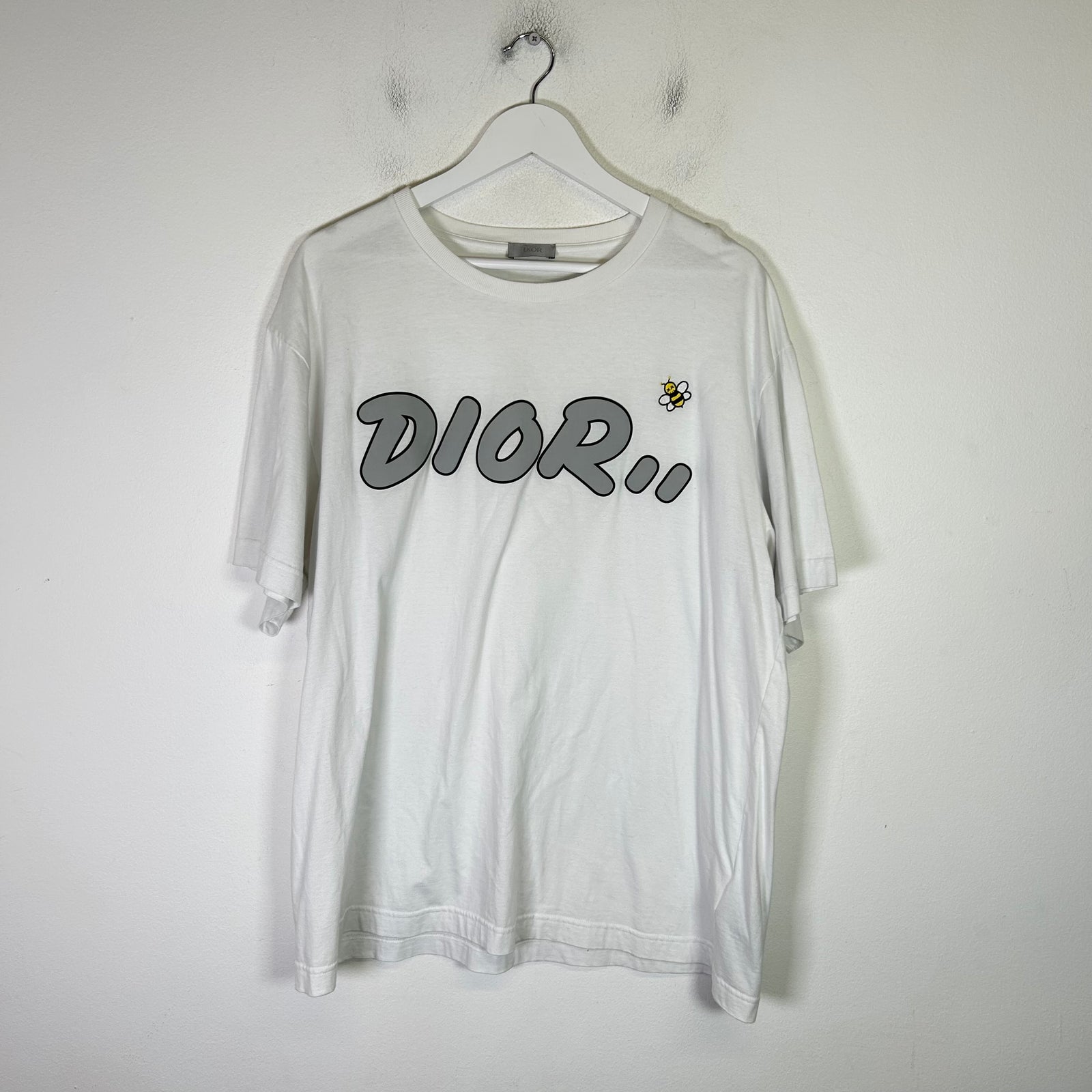 Dior x Kaws SS19 Bee Embroidered Logo T-Shirt