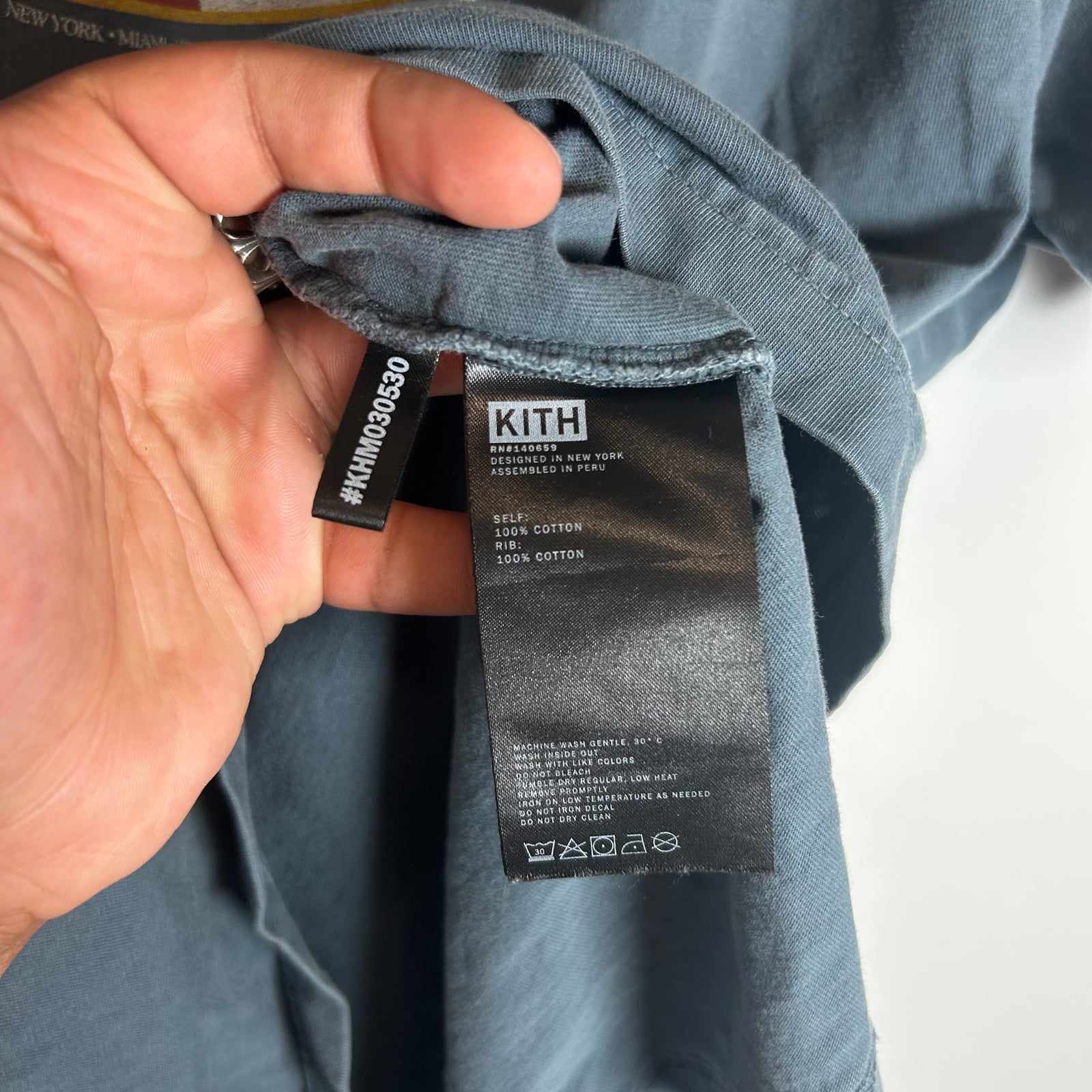 Kith Insignia Vintage 1996 Grey T-Shirt Size XL
