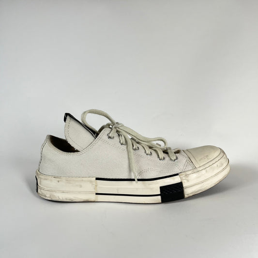 Rick Owens x Converse Round Toe Low Top Size 43
