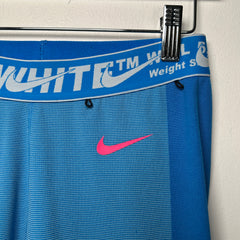 Off-White x Nike Dri-Fit Blue 'Sport' Leggings Size M