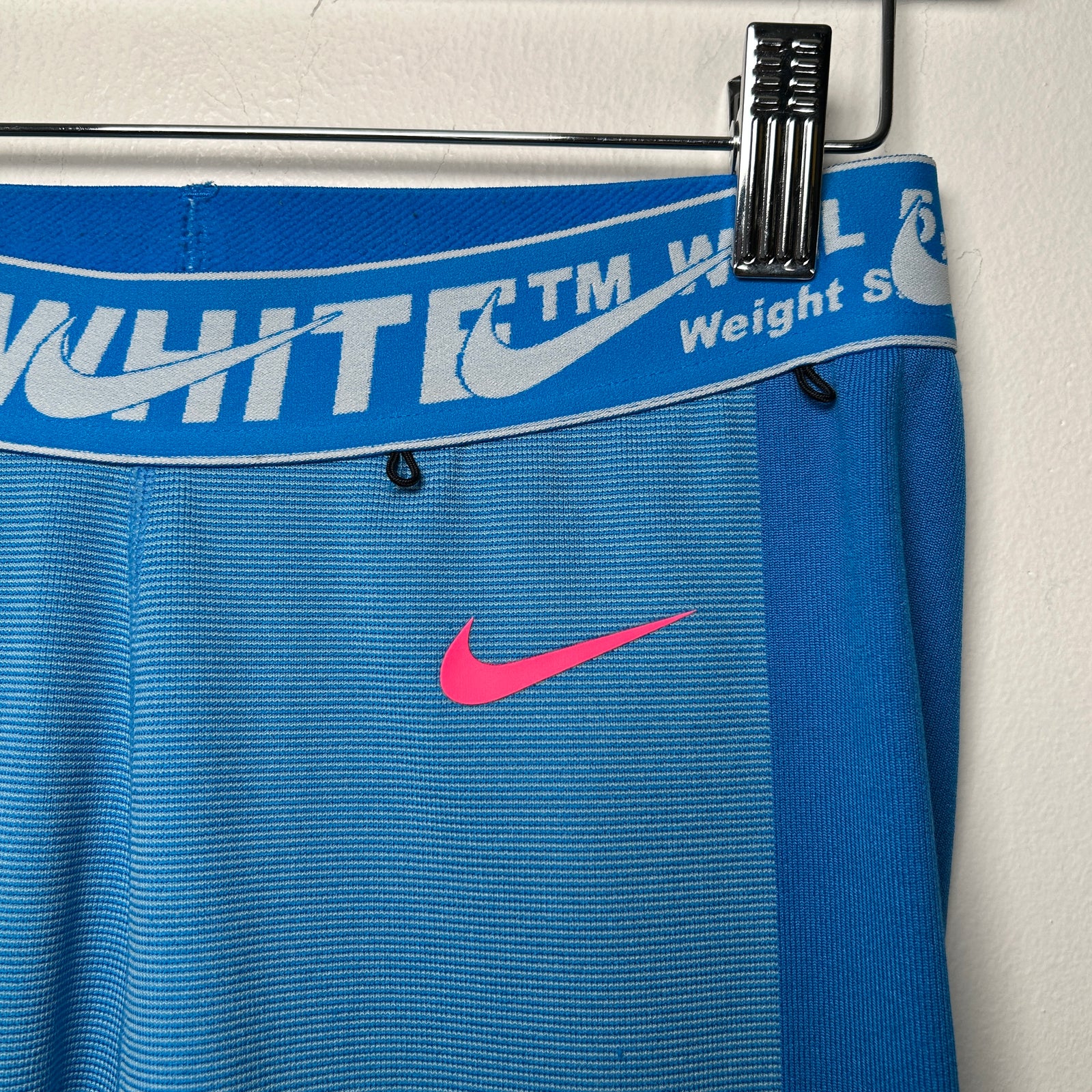 Off-White x Nike Dri-Fit Blue 'Sport' Leggings Size M