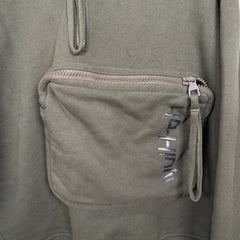 Louis Vuitton 3D Pocket Green Hoodie Size S