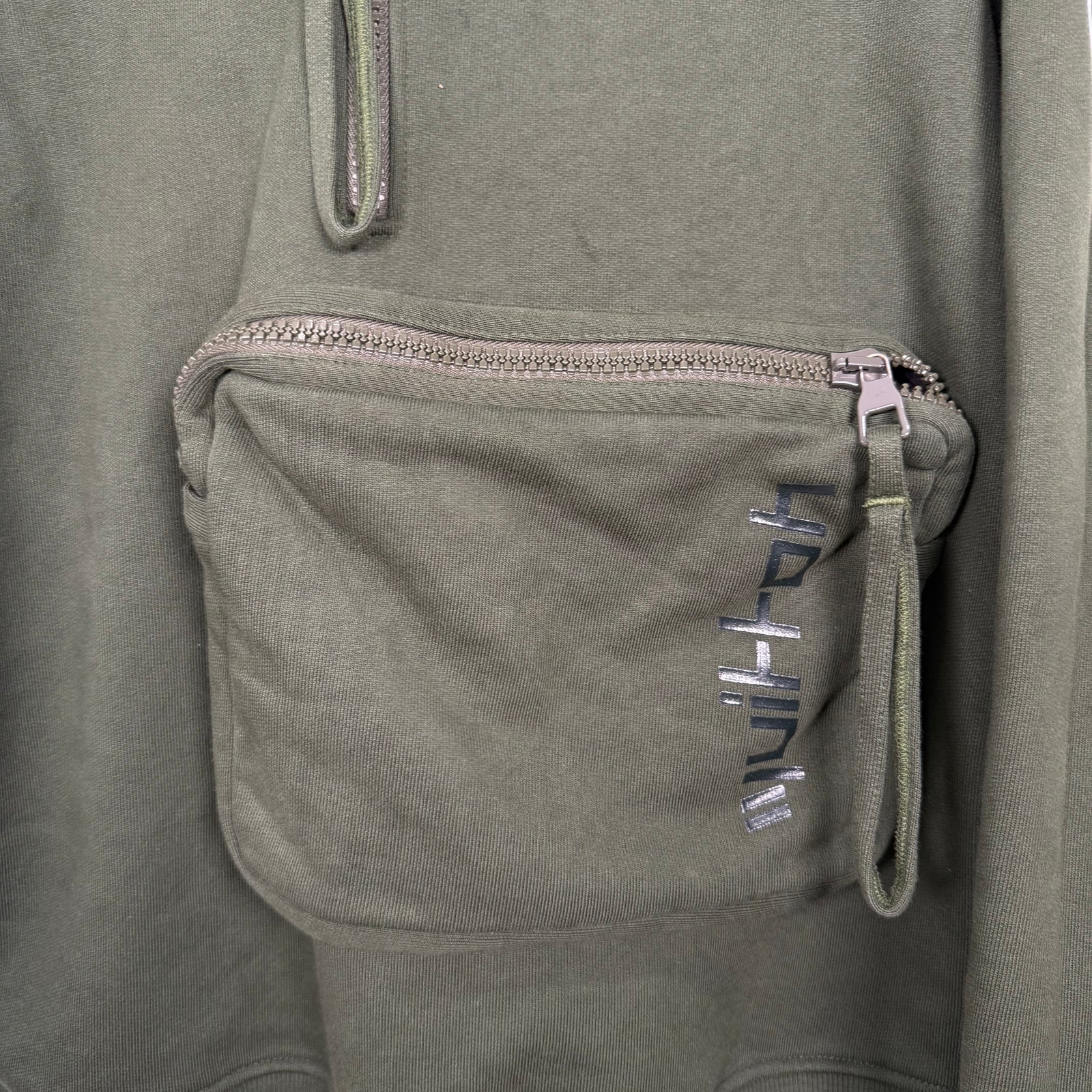 Louis Vuitton 3D Pocket Green Hoodie Size S