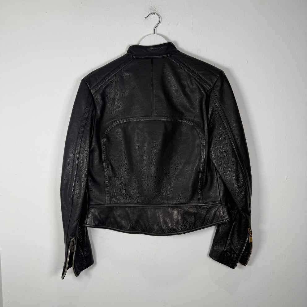 Balenciaga AW13 Cropped Biker Jacket Size S
