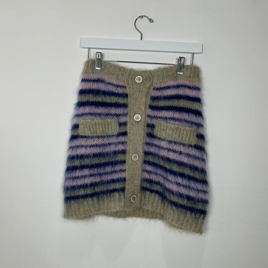 Marni Fuzzy Wuzzy Mohair Skirt Size S