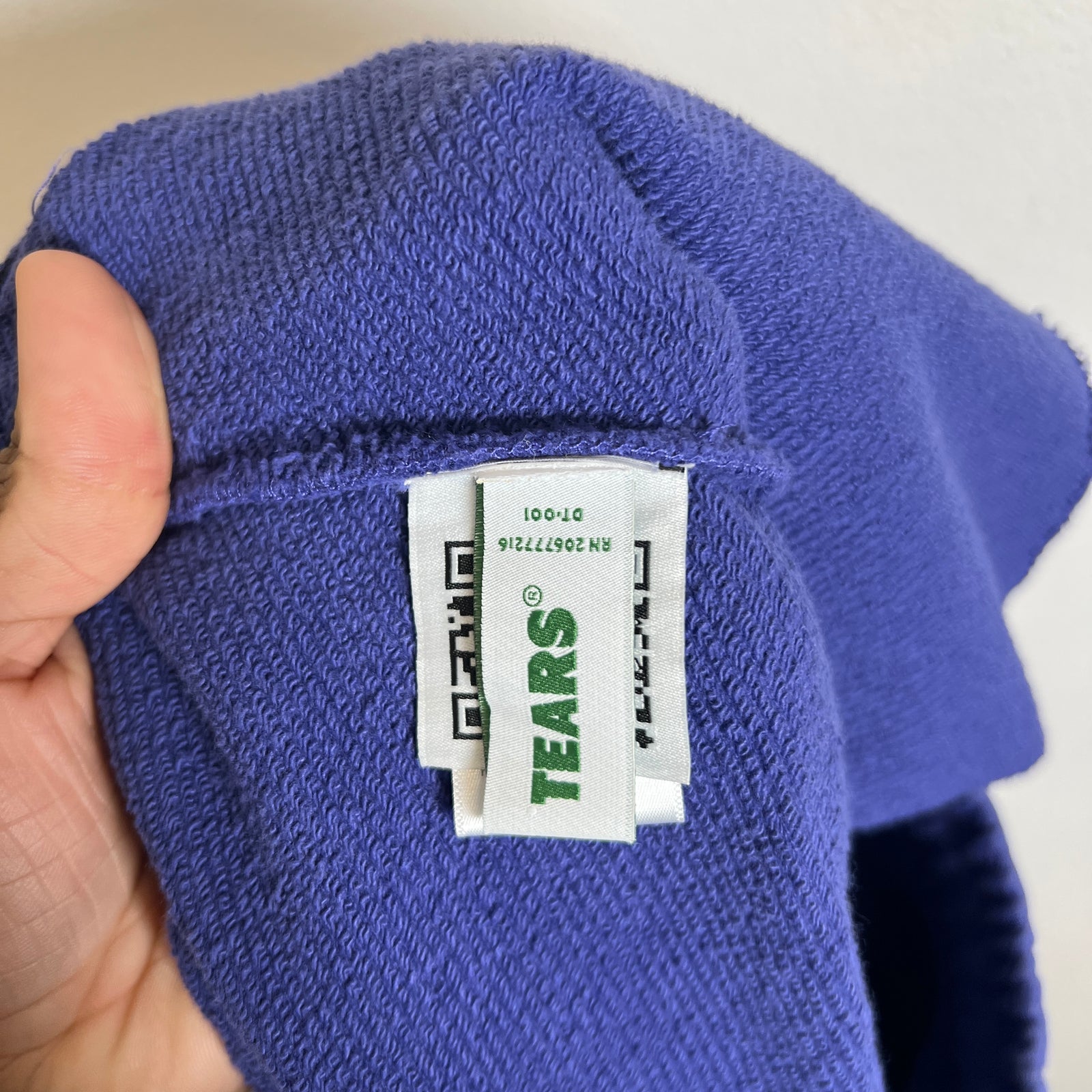 Denim Tears Blue Mono Wreath Sweatpants Size M
