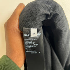 Balenciaga Black 3B Sports Icon Track Pants Size M