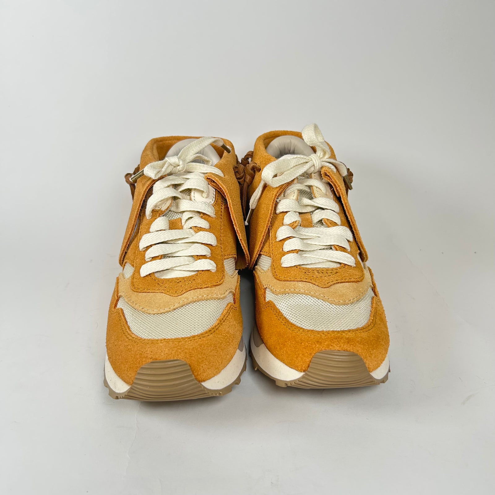 Visvim Tan Roland Jogger Sneaker Size 8