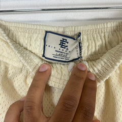 Eric Emanuel Cream / Red Shorts Size L