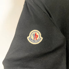 Moncler Black/Red Polo Size L