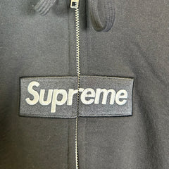 Supreme x MM6 Maison Margiela Box Logo Zip-Up Hoodie