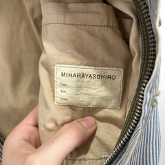 Miharayasuhiro Hybrid Deconstructed Hickory Jacket Size S