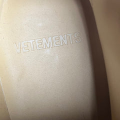 Vetements Grey Ankle Boots Size 40