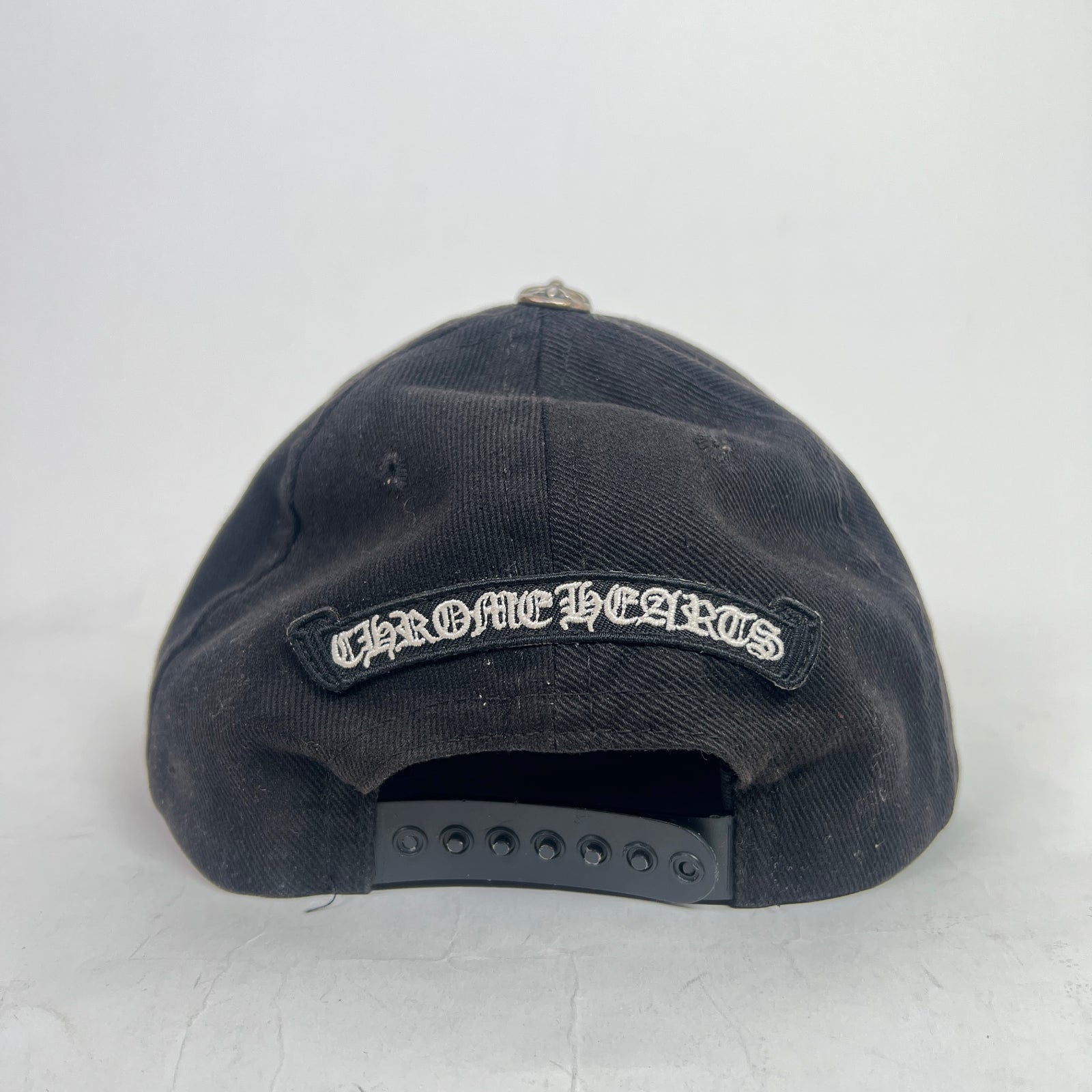 Chrome Hearts Smoked Vertical Logo Hat