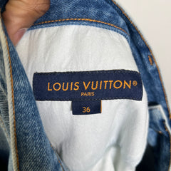 Louis Vuitton Lightwash Straight Leg Jeans Size 36