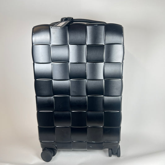 Bottega Veneta Black Odyssey Cabin Suitcase