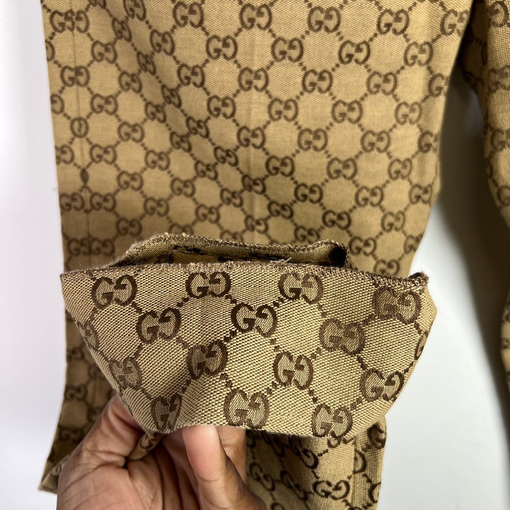 Gucci GG Monogram Canvas Two Piece Suit
