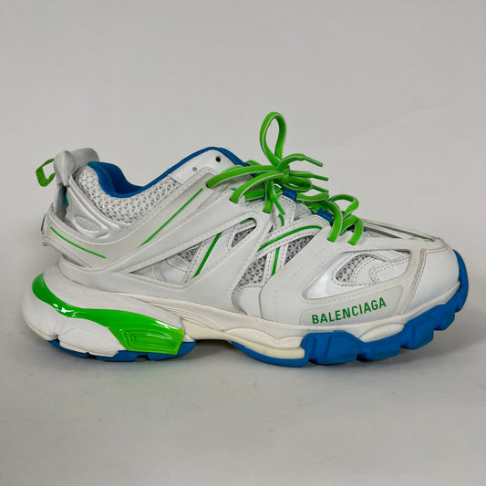 Balenciaga Blue/Green Track Sneakers Sz 41
