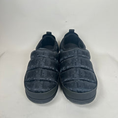 Dior Black/Black Oblique Nylon Puffer Slipper Size 44