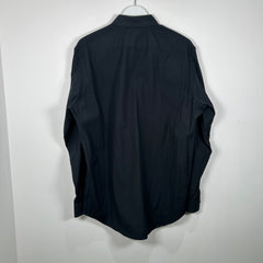 Burberry Brit Black Button-Up Dress Shirt Size L