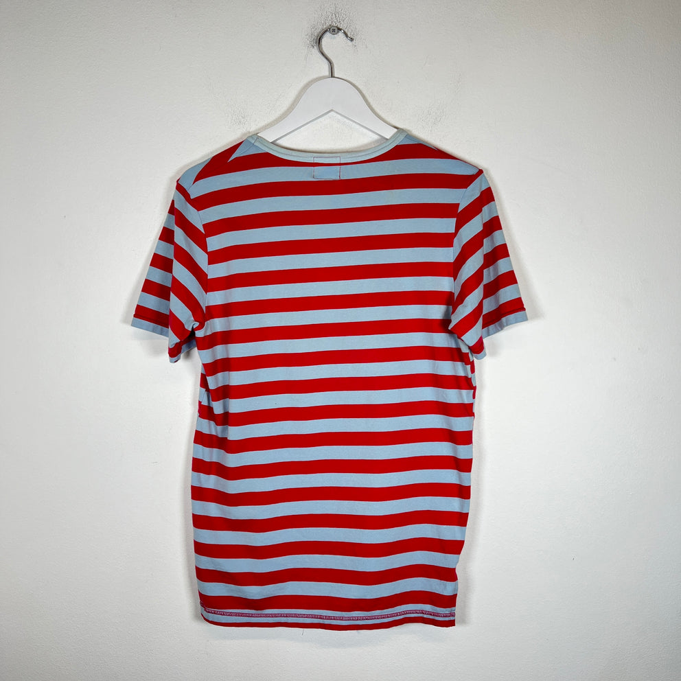 Vivienne Westwood Red/Grey 'Too Fast To Live' T-Shirt Size L